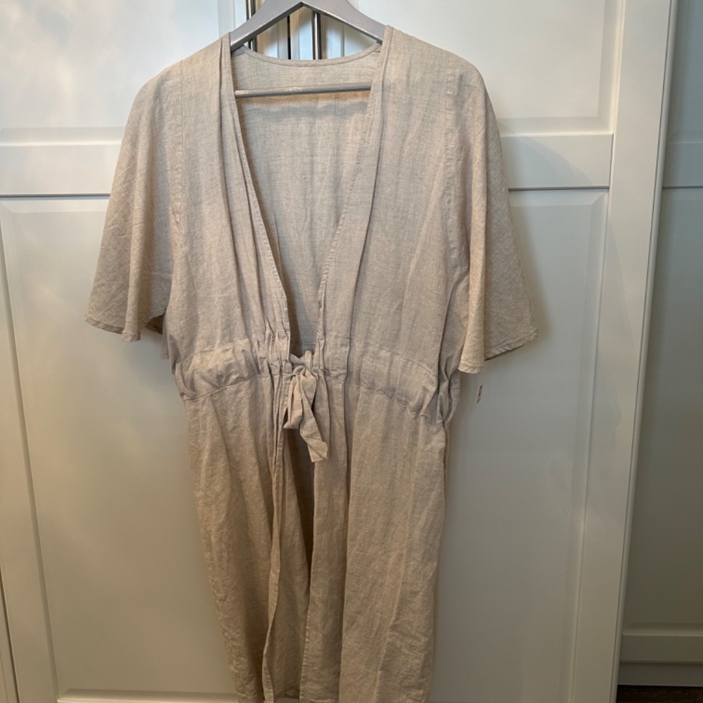 100% Linen Robe/ Beach Coverups - Picture 4 of 4